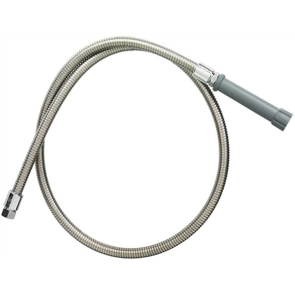 T & S Brass & Bronze Works Stainless Steel Replacement Hose 44 in B-0044-H - main
